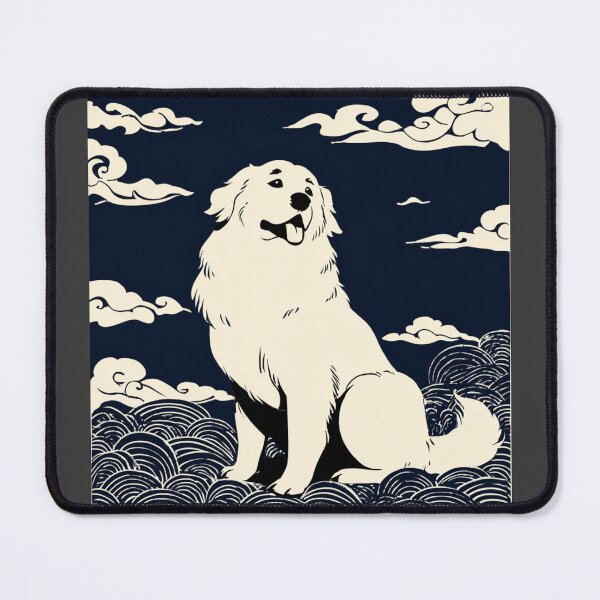 Item preview, Cute Great Pyrenees puppy dog designed and sold by MendaciousMina.