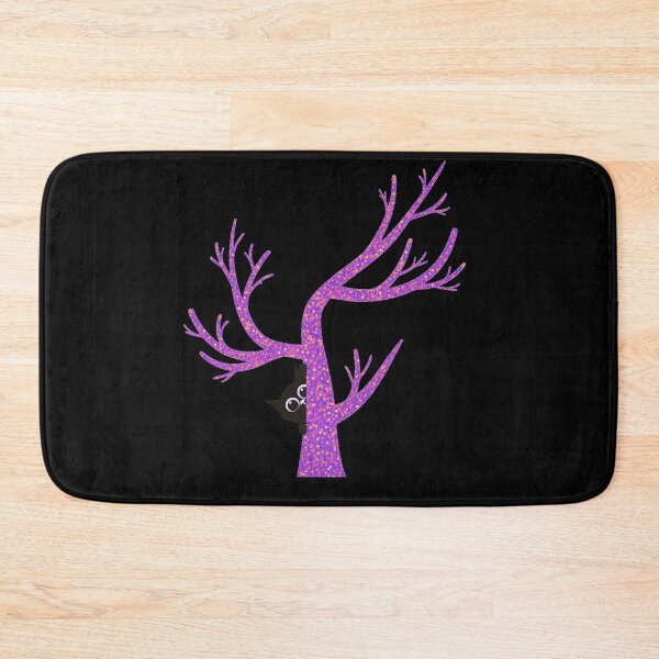 Item preview, Peekaboo Cat with Purple Tree designed and sold by Chameleon by Ewa .