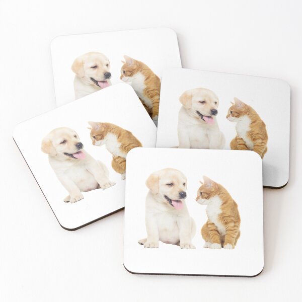 Item preview, Best Friends – Dog and Cat | Cute Pet Design designed and sold by Hobby-up.