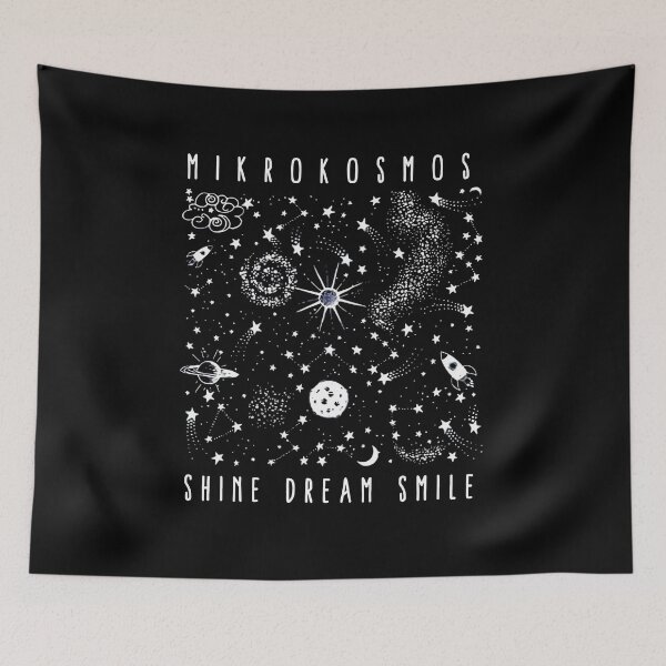 Item preview, Mikrokosmos Shine Dream Smile Cute Space and Rocket Design designed and sold by tarzbol.