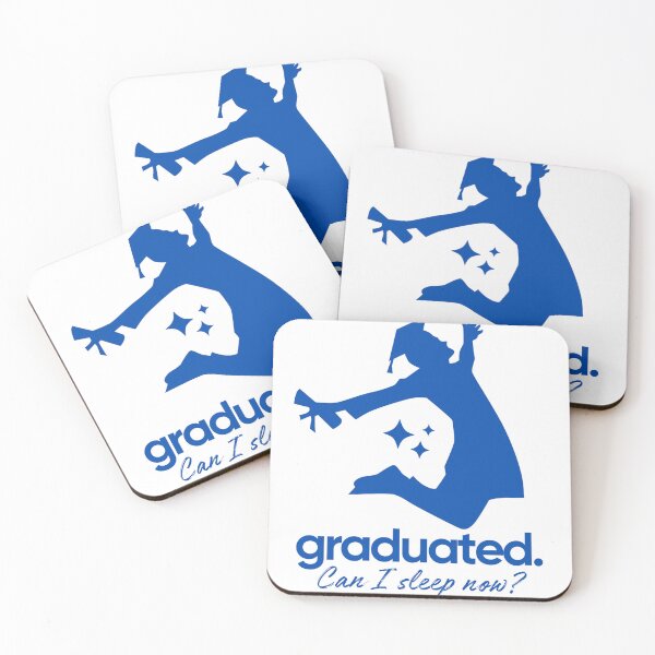 Item preview, Funny Graduation "Can I Sleep Now?" Minimalist Silhouette designed and sold by Sashka-.