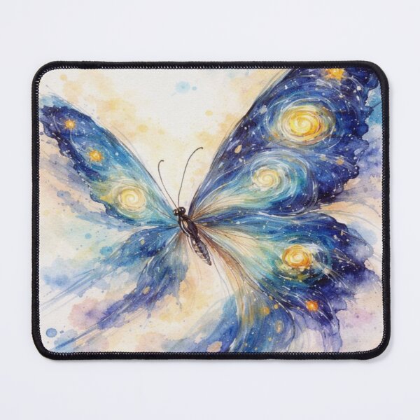 Item preview, Celestial Butterfly with Starry Wings Artwork designed and sold by NivyasArtistry.