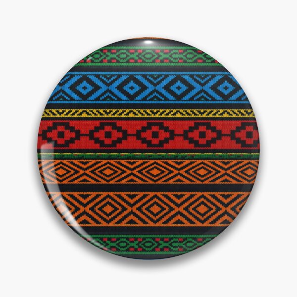 Item preview, Traditional Fair Isle Knit Pattern - Colorful Aztec Geometric Sweater Art designed and sold by myforestfog.