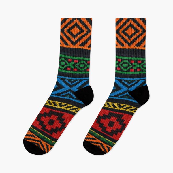 Item preview, Traditional Fair Isle Knit Pattern - Colorful Aztec Geometric Sweater Art designed and sold by myforestfog.