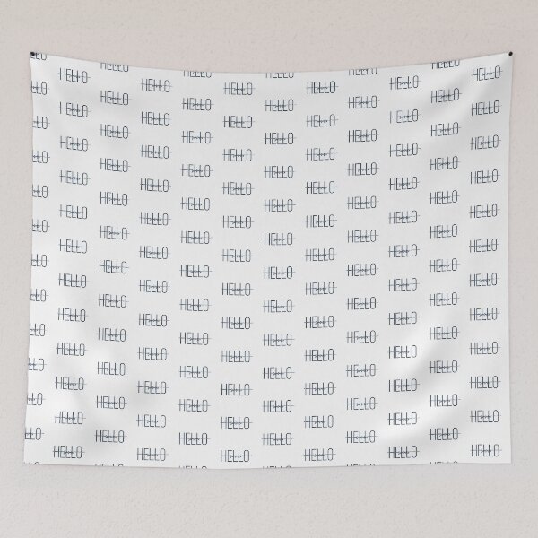 Item preview, Minimalist Hello Summer Wave - Modern Coastal Typography designed and sold by KaBaRen.
