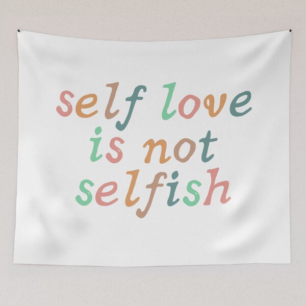 Item preview, Self love is not selfish designed and sold by stellacreates.