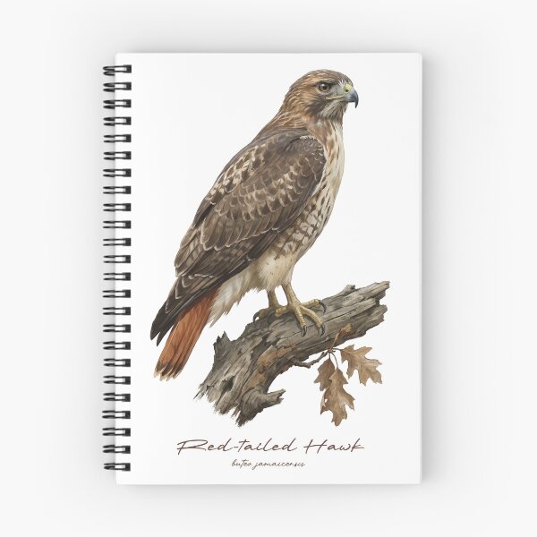Item preview, Red-tailed Hawk on Dried Branch designed and sold by Takeda-art.
