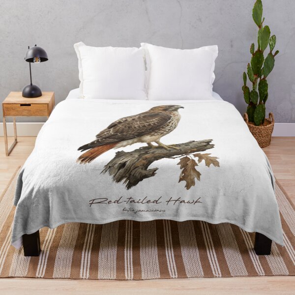 Item preview, Red-tailed Hawk on Dried Branch designed and sold by Takeda-art.