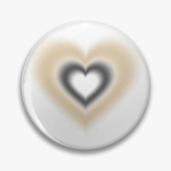 Item preview, Vanilla and black blurry hearts design designed and sold by serenebookworm.