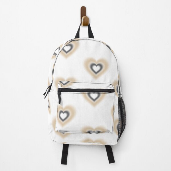 Item preview, Vanilla and black blurry hearts design designed and sold by serenebookworm.