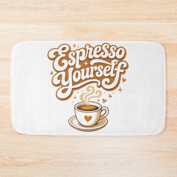 Item preview, Espresso Yourself - Cute Coffee Pun Mug Tee designed and sold by lexiangelus93.