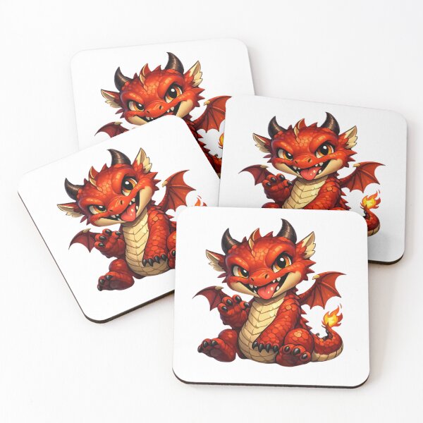 Item preview, Cute Baby fire Dragon designed and sold by Zebaiche.