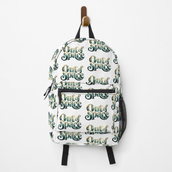 Item preview, Out of Space — Vintage Tropical Lettering (Mist‑Shrouded Foliage, Pearlescent Gold Fleck) designed and sold by Jandedan.