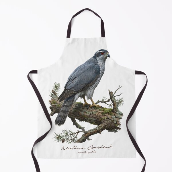 Item preview, Northern Goshawk on Pine Tree designed and sold by Takeda-art.