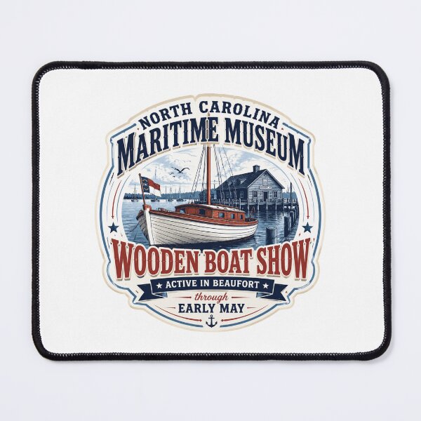 Item preview, North California Maritime Museum – Wooden Boat Show Design designed and sold by Combat Skies.