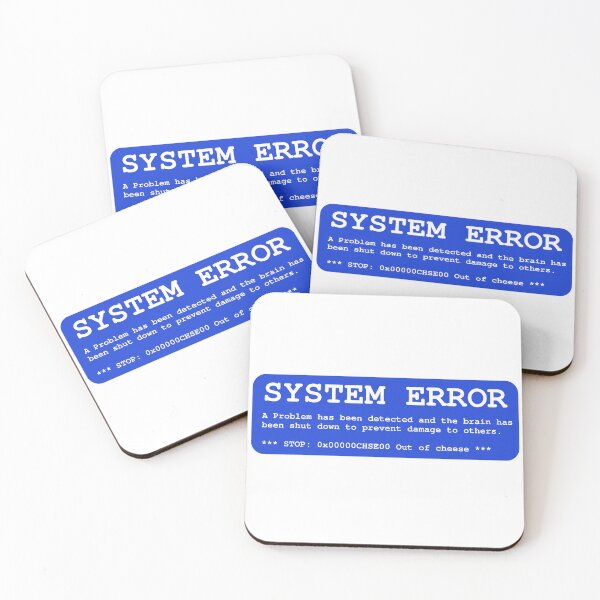 Item preview, System Error: Out of cheese designed and sold by LittleGreyMan2026.