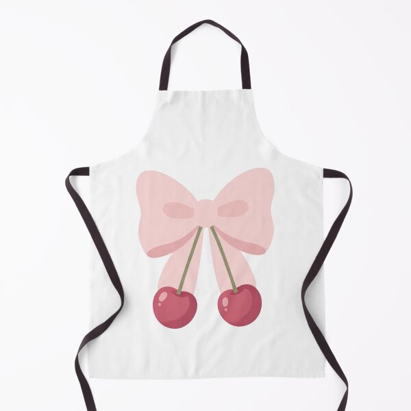 Item preview, Cute Pink Bow with Cherries Illustration – Coquette Aesthetic Vector Graphic designed and sold by NeonSketch Lab.