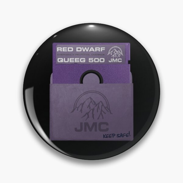 Item preview, Red Dwarf Queeg Floppy Disk designed and sold by iconikit.
