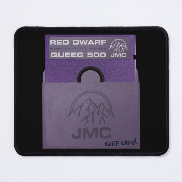 Item preview, Red Dwarf Queeg Floppy Disk designed and sold by iconikit.