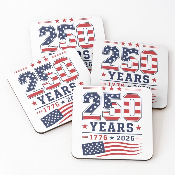 Item preview, 4th of July America US Flag Patriotic 250th Anniversary USA designed and sold by Schroedingerska.