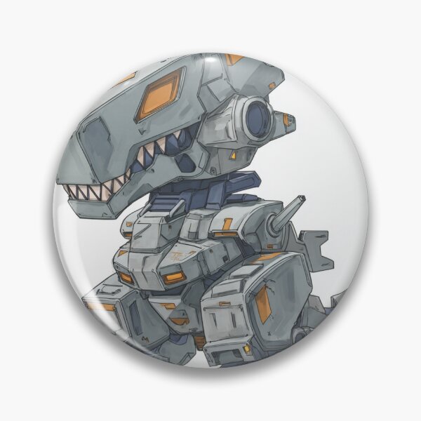 Item preview, Chibi Tactical Mech Beast | Cute Nuclear‑Era Walker designed and sold by MyChibiArts.