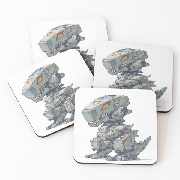 Item preview, Chibi Tactical Mech Beast | Cute Nuclear‑Era Walker designed and sold by MyChibiArts.