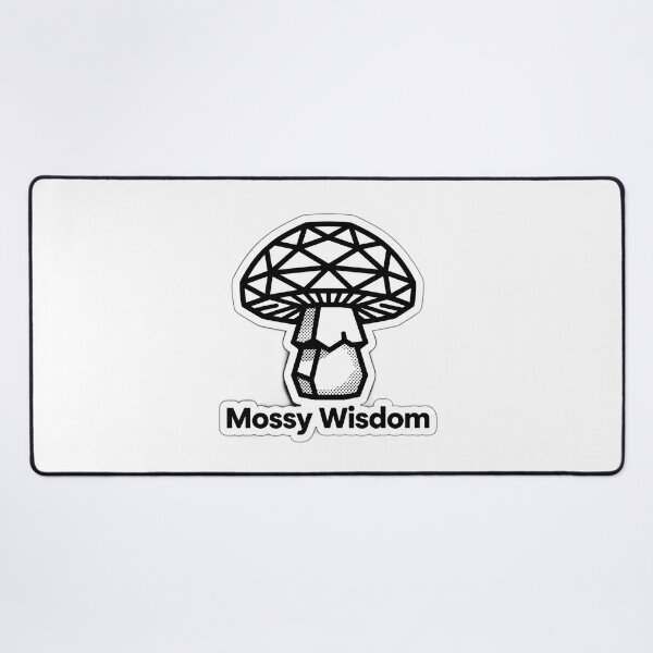 Item preview, Cottagecore Dad: 'mossy Wisdom' Minimalist Sticker designed and sold by Arte-Excellency.