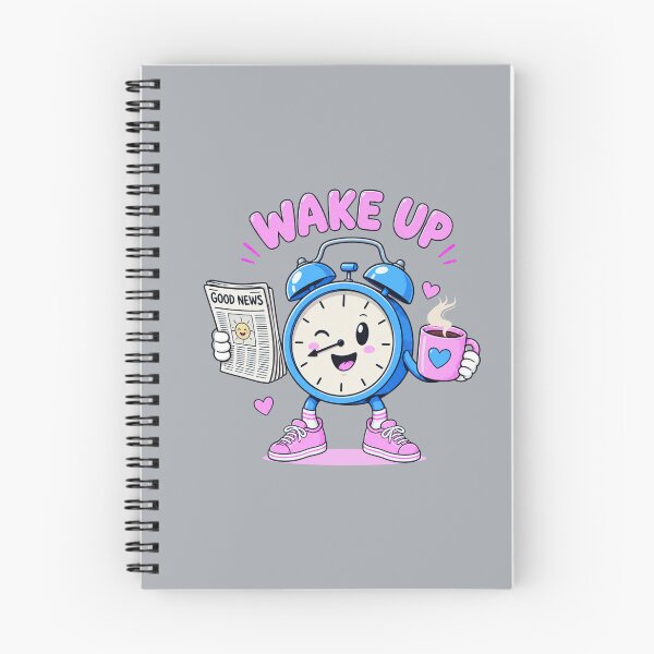 Item preview, Wake Up Cute Alarm Clock Shirt designed and sold by Aimetoi.