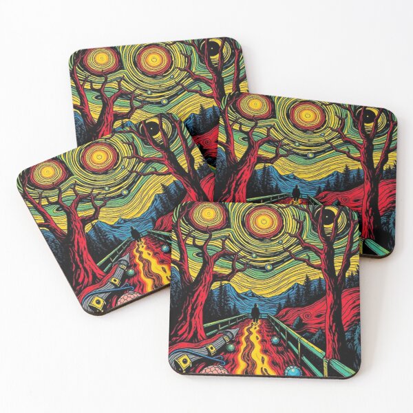 Item preview, Colorful Illustration in Expressionist Style designed and sold by RAISC.
