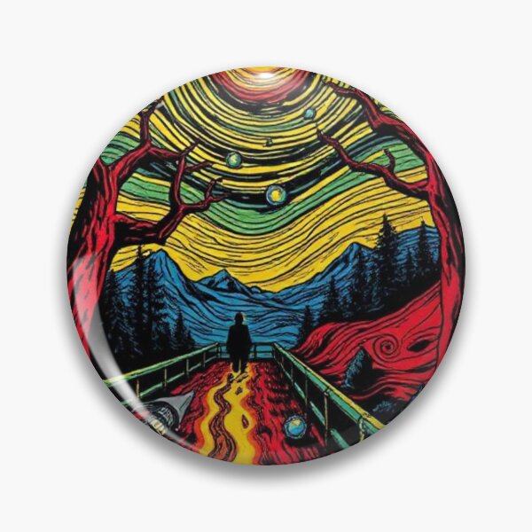 Item preview, Colorful Illustration in Expressionist Style designed and sold by RAISC.