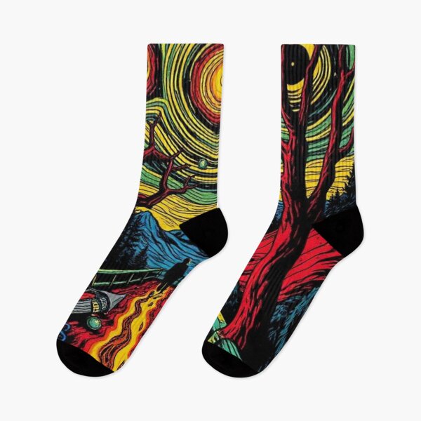 Item preview, Colorful Illustration in Expressionist Style designed and sold by RAISC.