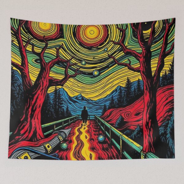 Item preview, Colorful Illustration in Expressionist Style designed and sold by RAISC.