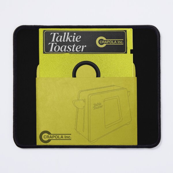 Item preview, Red Dwarf Talkie Toaster Floppy Disk designed and sold by iconikit.