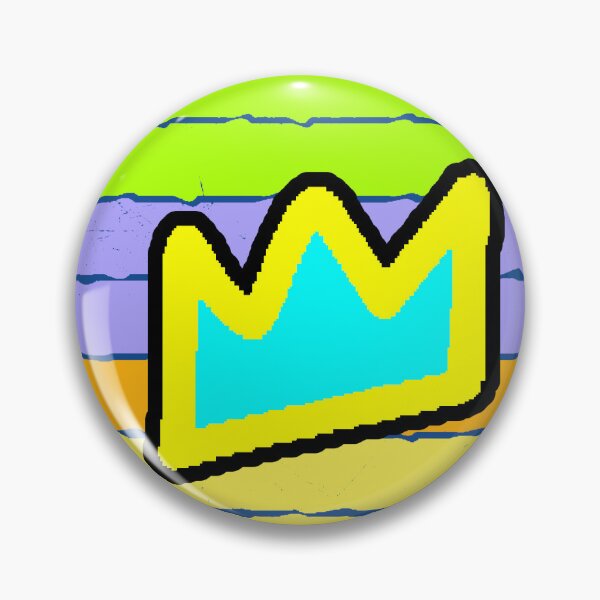 Item preview, Retro Sunset Graffiti King Queen Aesthetic Crown designed and sold by AstronautMerch.