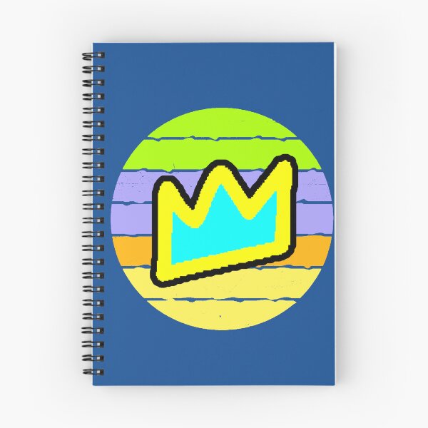 Item preview, Retro Sunset Graffiti King Queen Aesthetic Crown designed and sold by AstronautMerch.