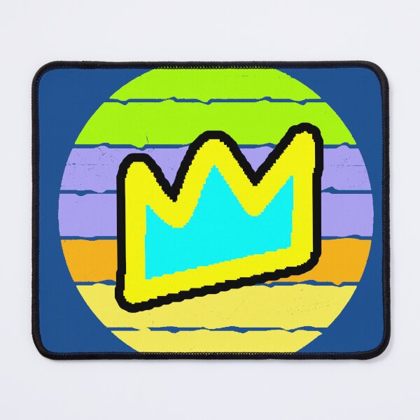 Item preview, Retro Sunset Graffiti King Queen Aesthetic Crown designed and sold by AstronautMerch.