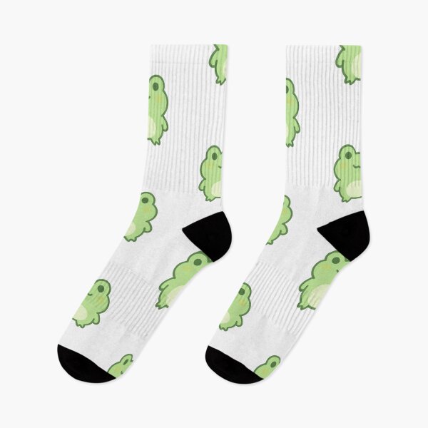 Item preview, Cute Kawaii Frog Illustration – Minimalist Chibi Green Frog Graphic designed and sold by NeonSketch Lab.