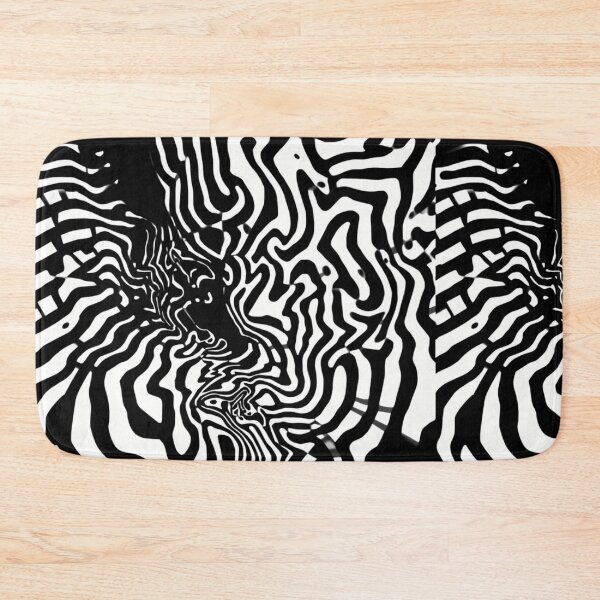 Item preview, Hypnotic Black & White Optical Illusion Abstract. designed and sold by Anime-Clothes1.