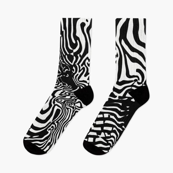 Item preview, Hypnotic Black & White Optical Illusion Abstract. designed and sold by Anime-Clothes1.