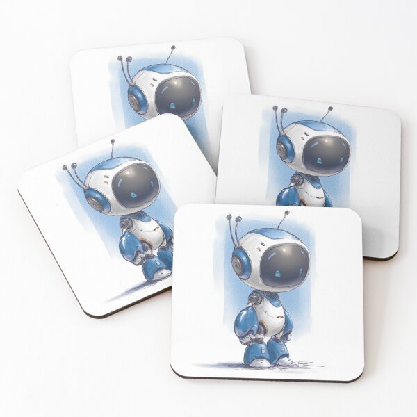 Item preview, Chibi Astro‑Style Bot Explorer | Cute Futuristic Robot Character designed and sold by MyChibiArts.