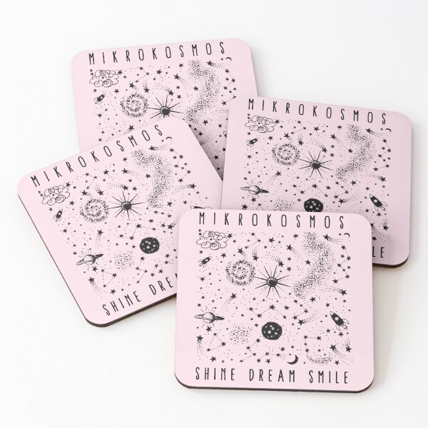 Item preview, Pink Mikrokosmos Shine Dream Smile Cute Space and Rocket Design designed and sold by tarzbol.