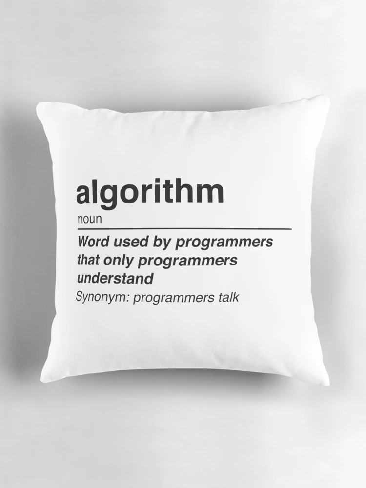 Thumbnail 3 of 4, Pillow, Algorithm designed and sold by KeepOnCoding.