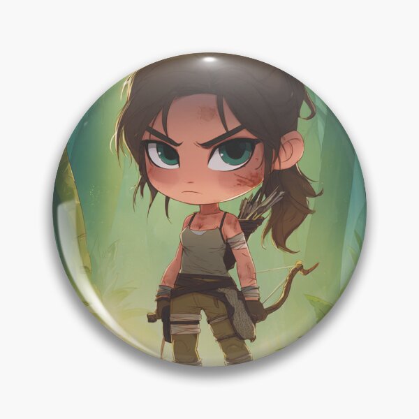 Item preview, Chibi Jungle Raider | Cute Adventure‑Heroine in the Wild designed and sold by MyChibiArts.