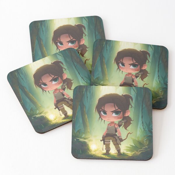 Item preview, Chibi Jungle Raider | Cute Adventure‑Heroine in the Wild designed and sold by MyChibiArts.