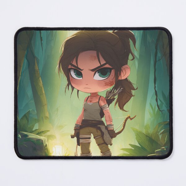 Item preview, Chibi Jungle Raider | Cute Adventure‑Heroine in the Wild designed and sold by MyChibiArts.