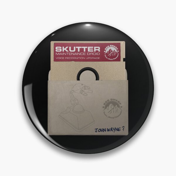 Item preview, Red Dwarf Skutter Floppy Disk designed and sold by iconikit.