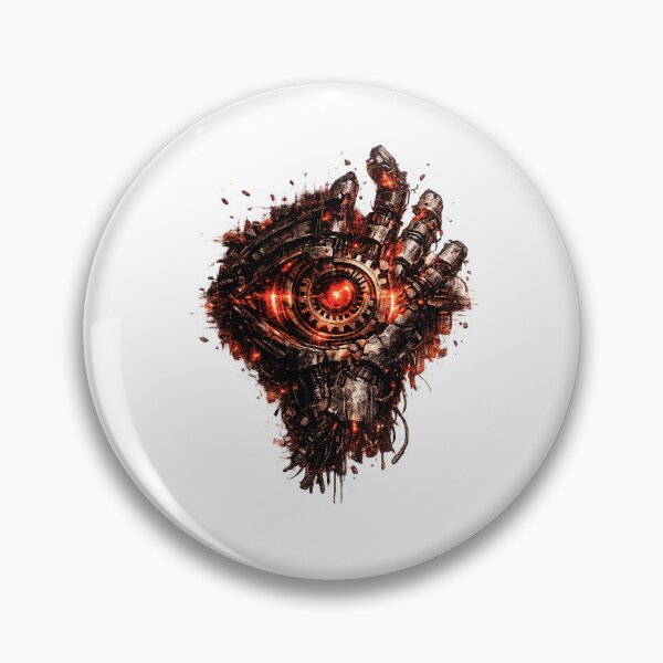 Item preview, BROKEN TITAN – Cyber Mechanical Hand Design designed and sold by unglaublichGut.