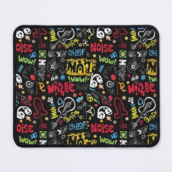 Item preview, 90s Punk Rock Graffiti - Loud Music Noise Guitar Seamless Pattern designed and sold by myforestfog.