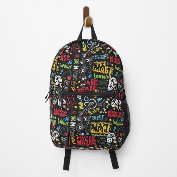 Item preview, 90s Punk Rock Graffiti - Loud Music Noise Guitar Seamless Pattern designed and sold by myforestfog.