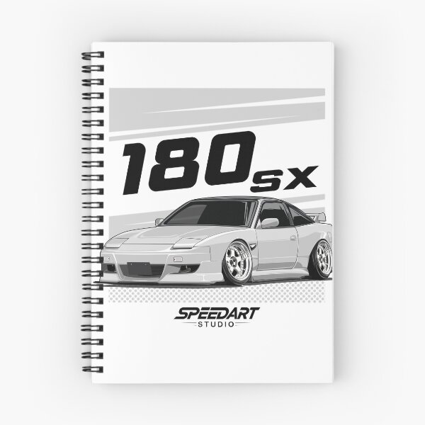 Item preview, Retro wžWhite 180SX – Leyenda de la calle designed and sold by SpeedArtStudio.